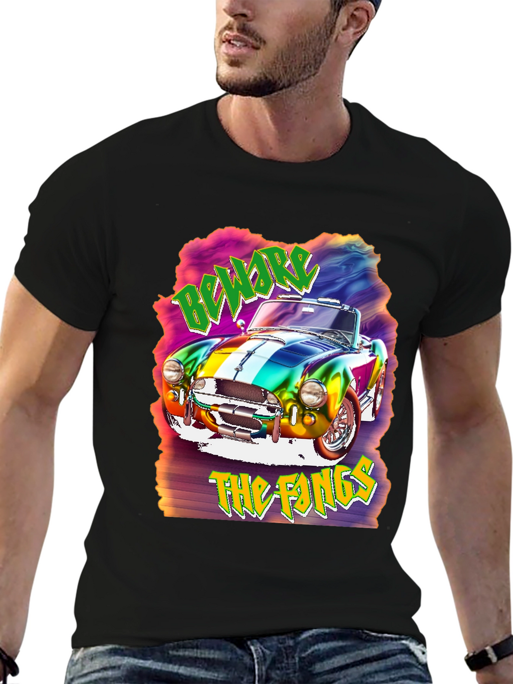 Beware the Fangs Graphic T-Shirt
