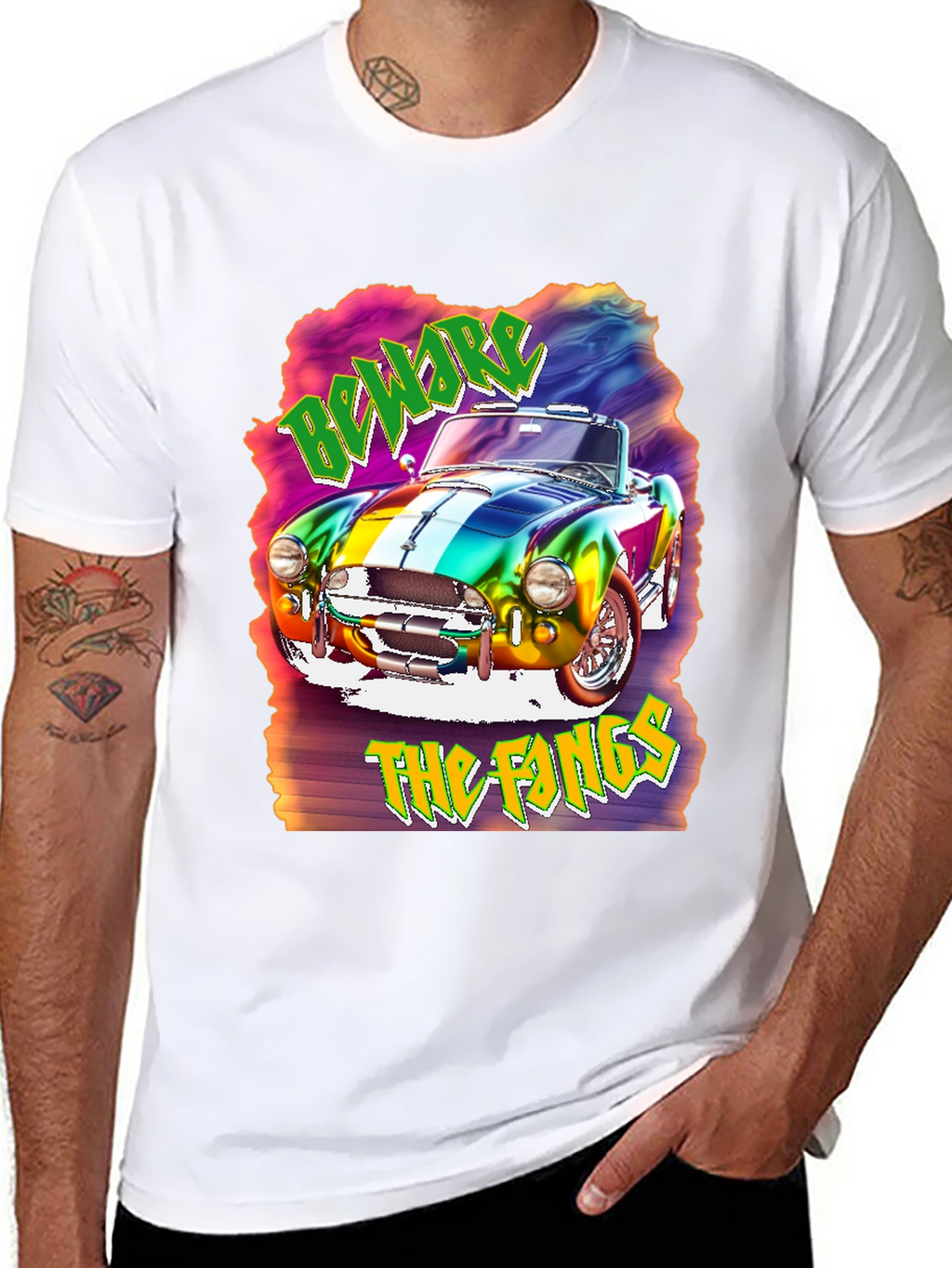 Beware the Fangs Graphic T-Shirt