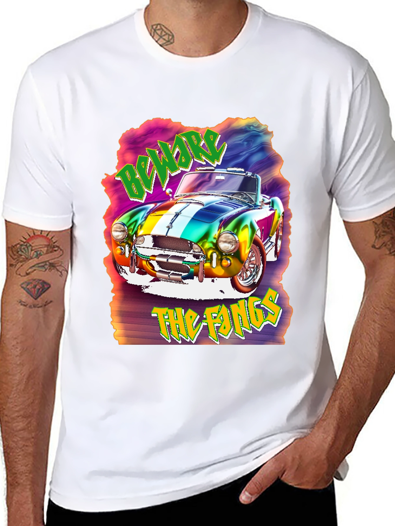 Beware the Fangs Graphic T-Shirt