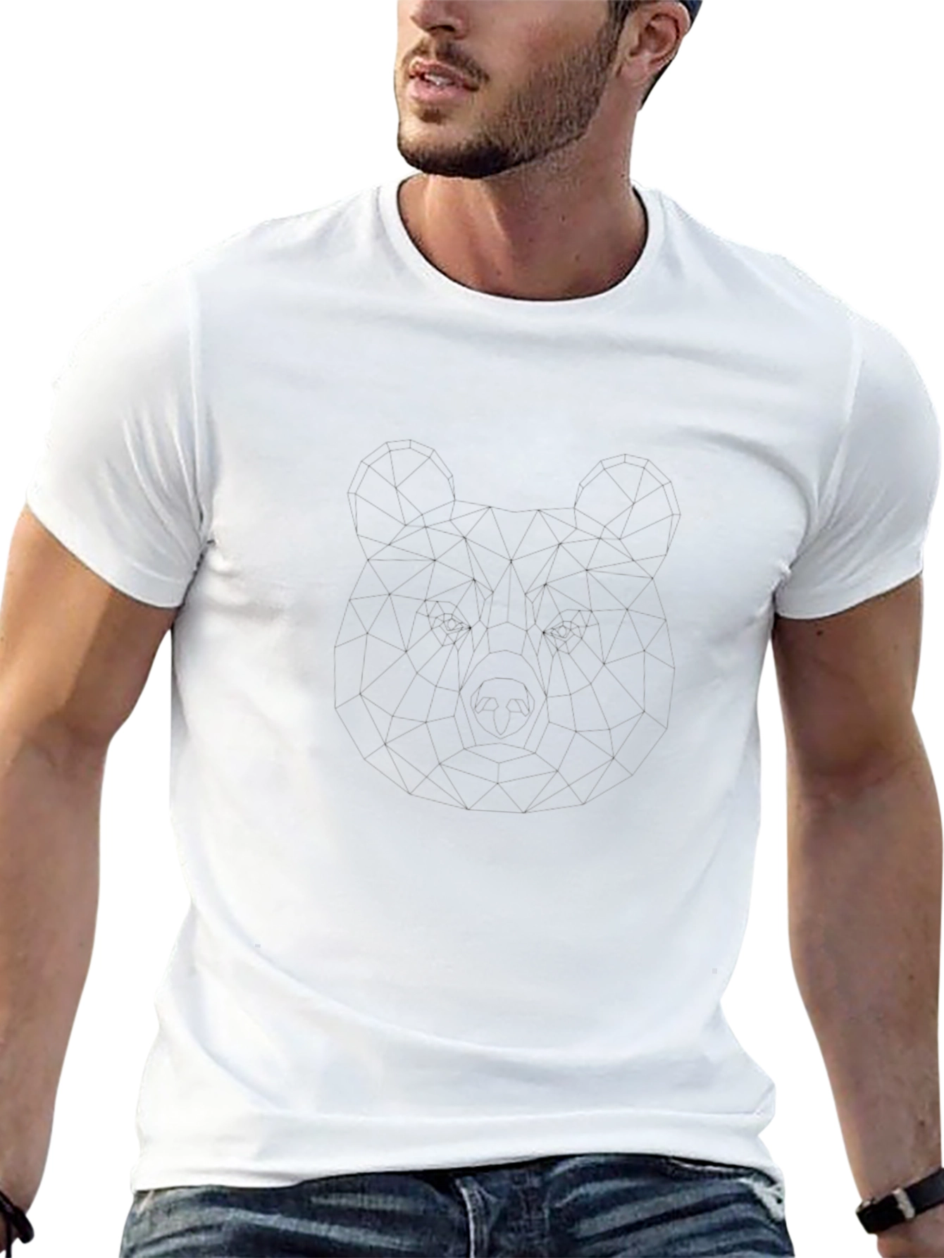 Classic Black Crew Neck T-Shirt - Soft & Comfortable
