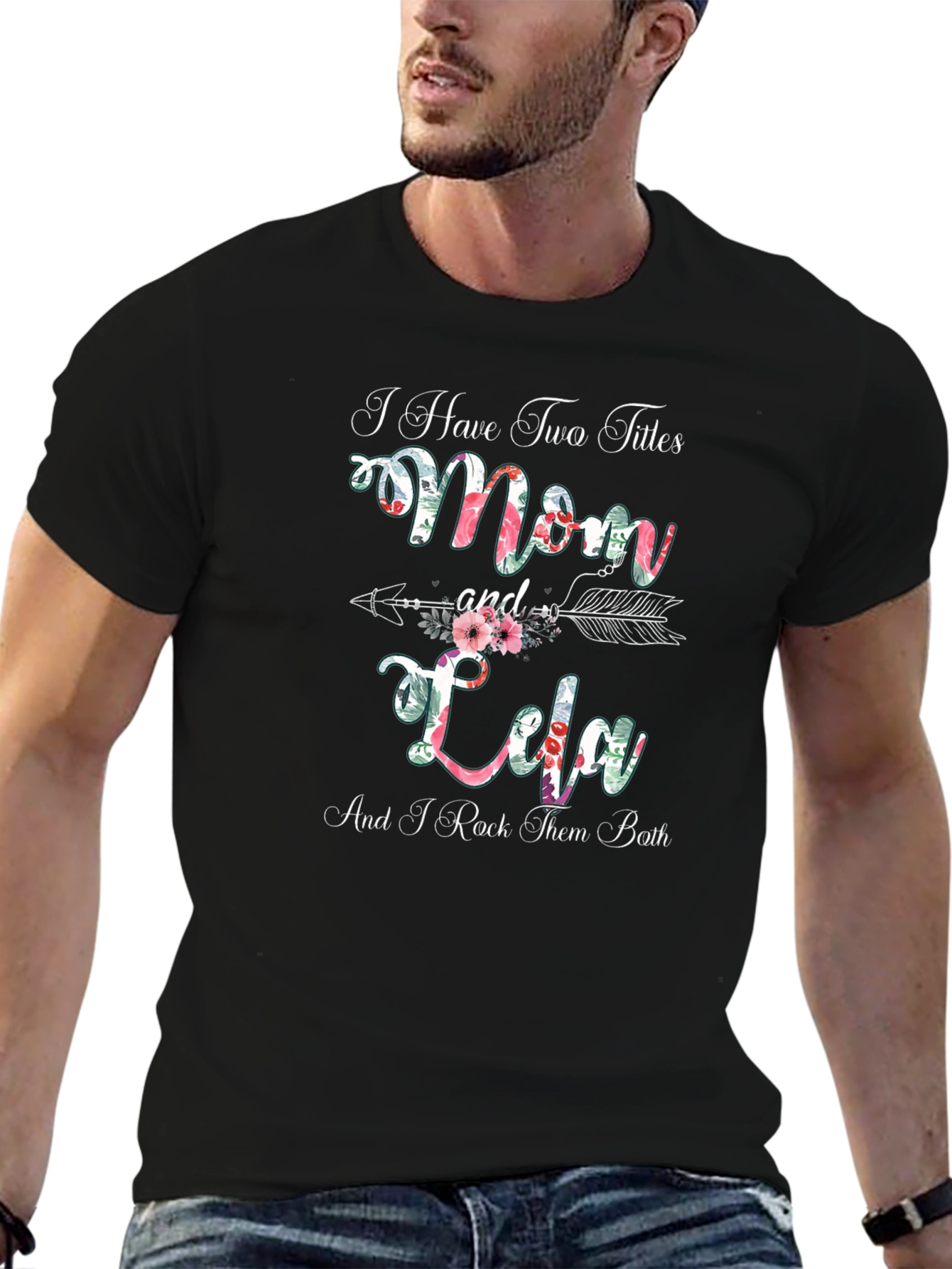 Mom and Lola T-Shirt - Two Titles One Awesome Tee!