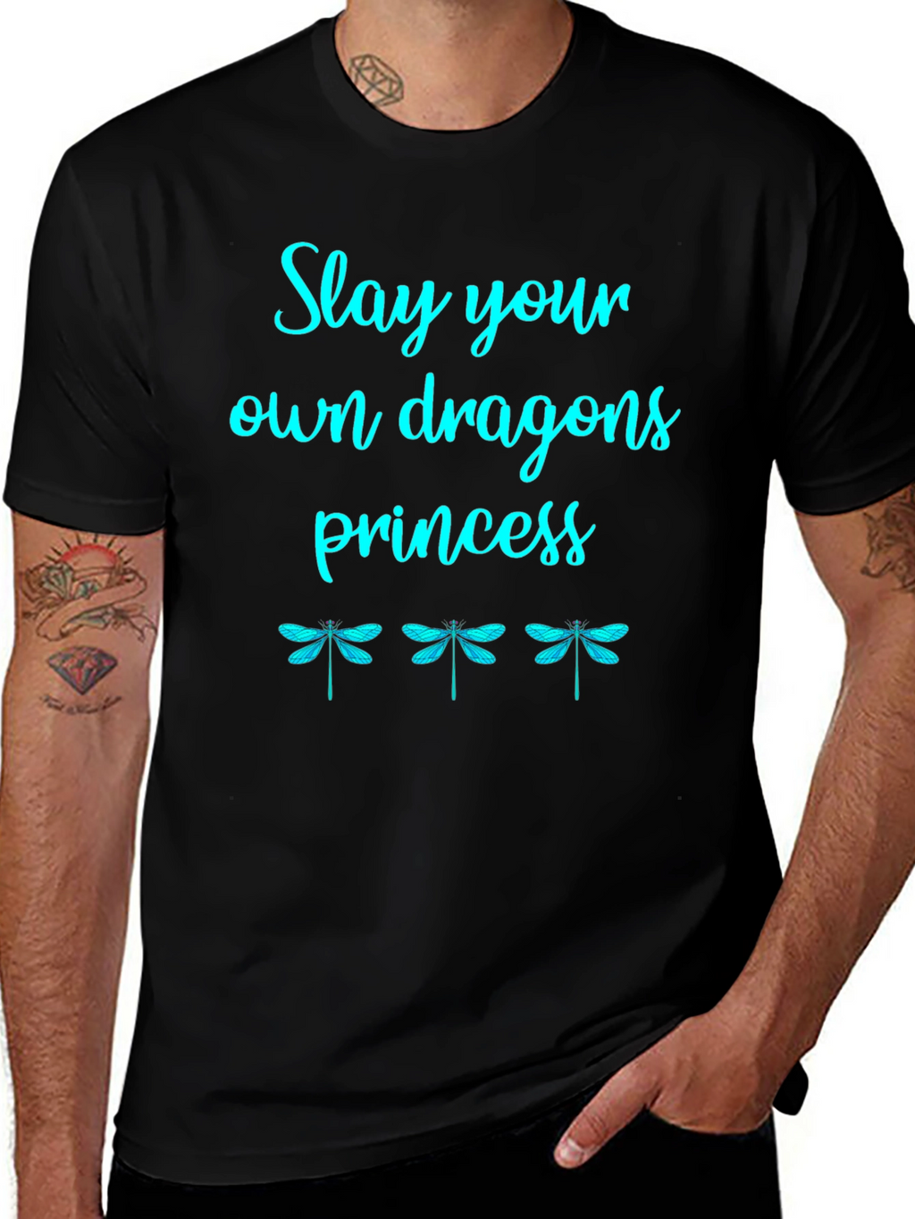 Slay Your Own Dragons Princess Graphic Tee