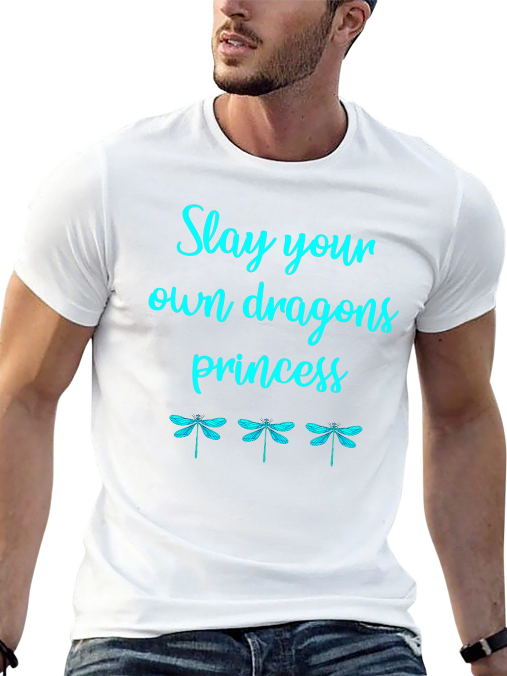 Slay Your Own Dragons Princess Graphic Tee