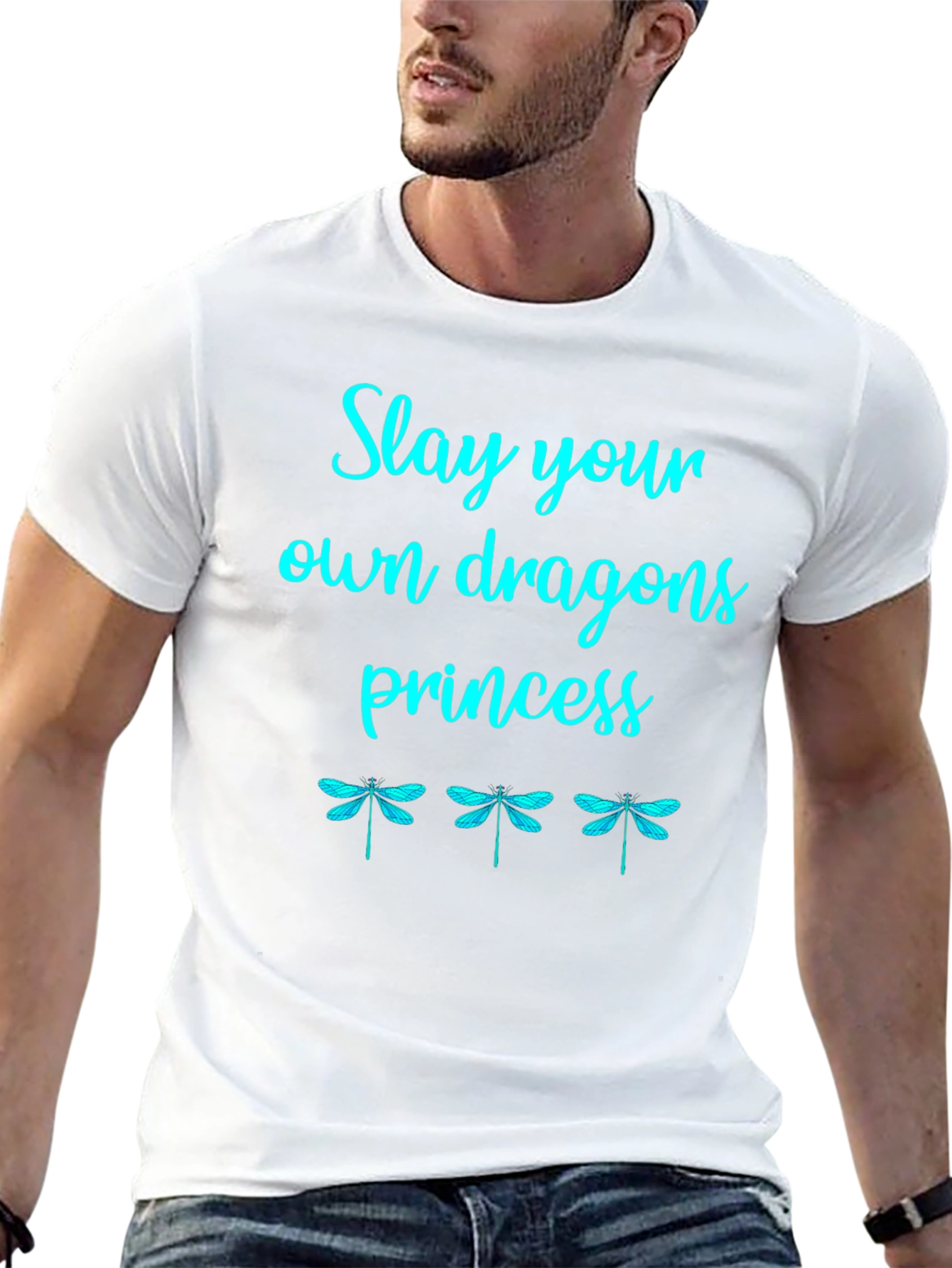 Slay Your Own Dragons Princess Graphic Tee