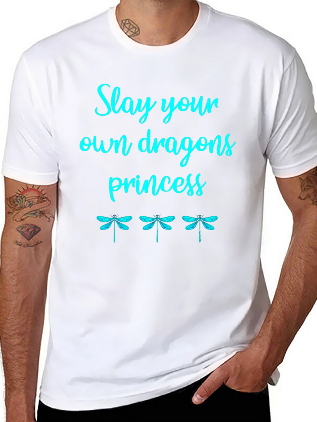 Slay Your Own Dragons Princess Graphic Tee