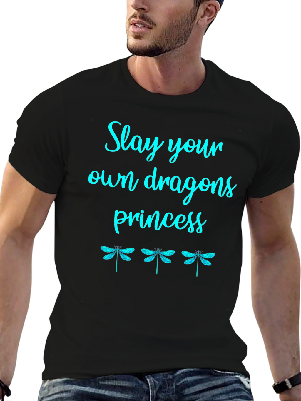 Slay Your Own Dragons Princess Graphic Tee