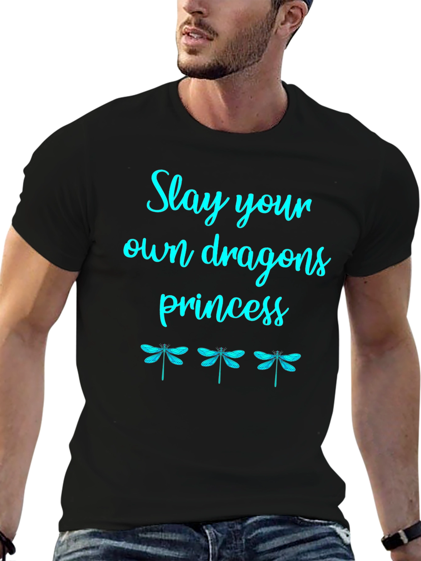 Slay Your Own Dragons Princess Graphic Tee