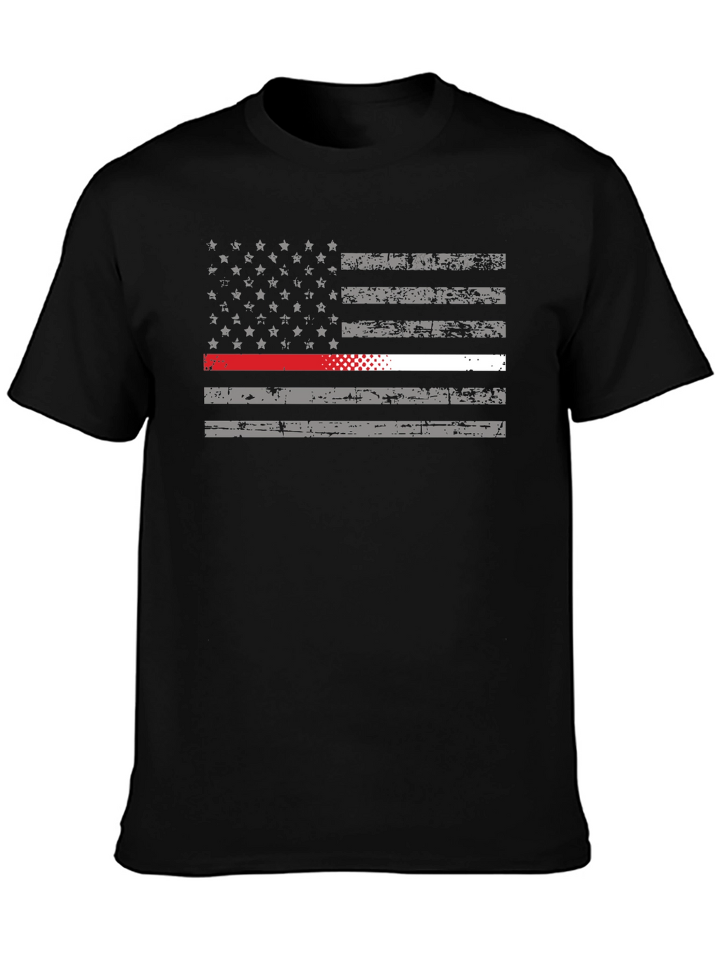 Thin Red Line Flag T-Shirt