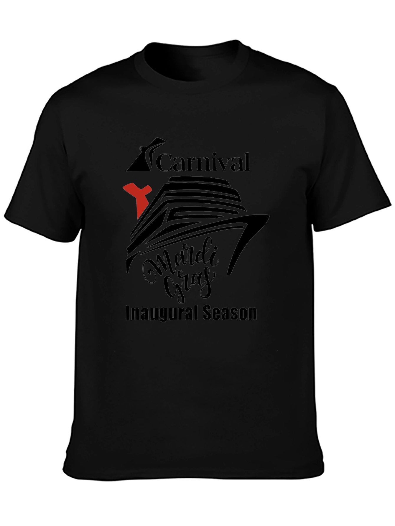 Carnival Mardi Gras Inaugural Season Cruise T-Shirt