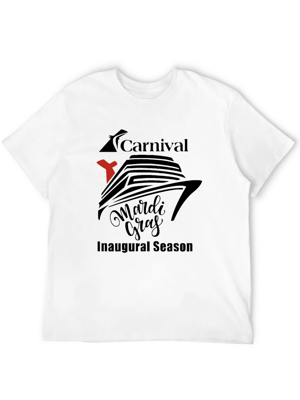 Carnival Mardi Gras Inaugural Season Cruise T-Shirt