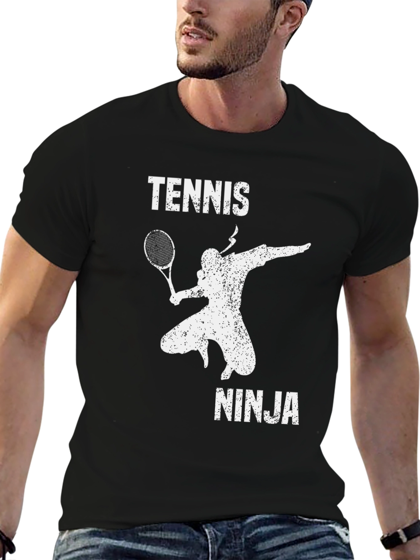 Tennis Ninja Graphic T-Shirt