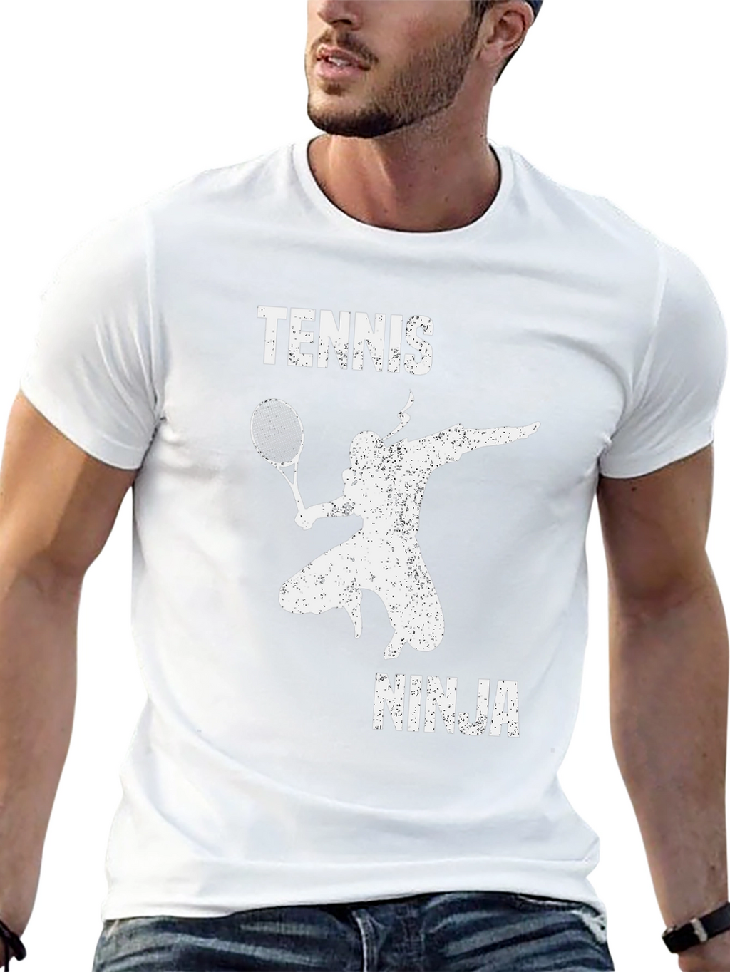 Tennis Ninja Graphic T-Shirt