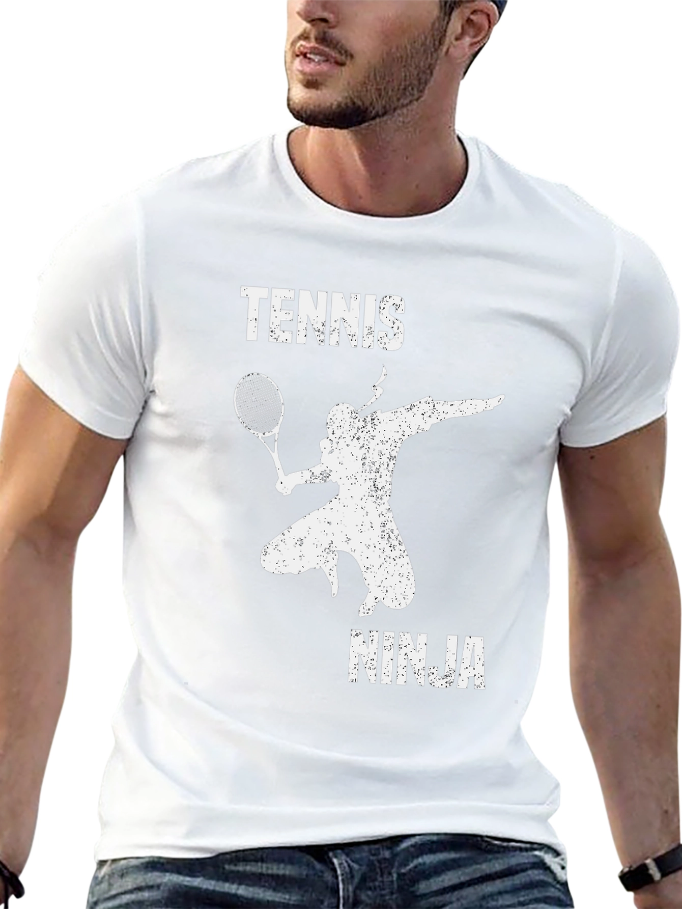 Tennis Ninja Graphic T-Shirt