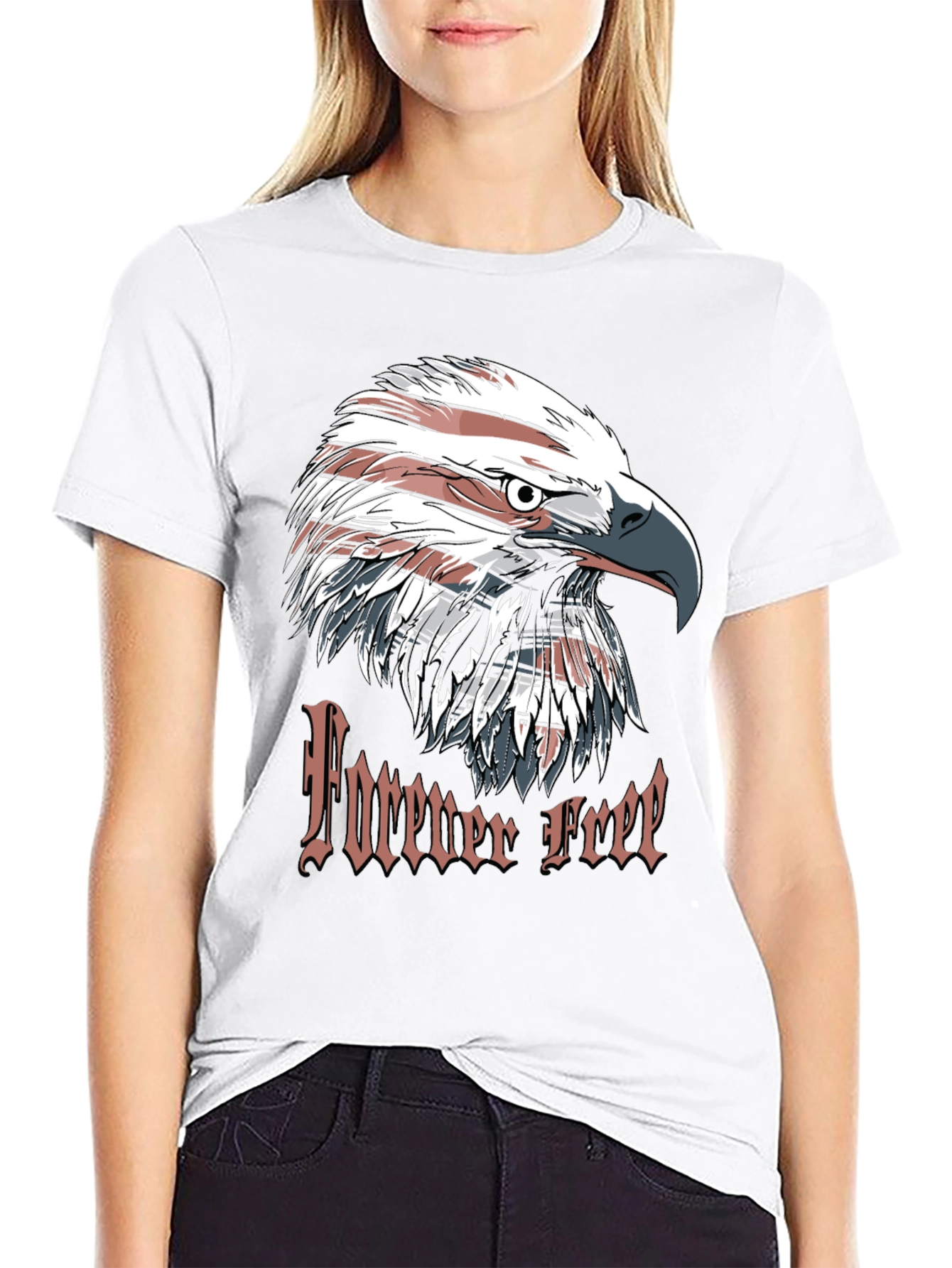 Forever Free Eagle Graphic Tee