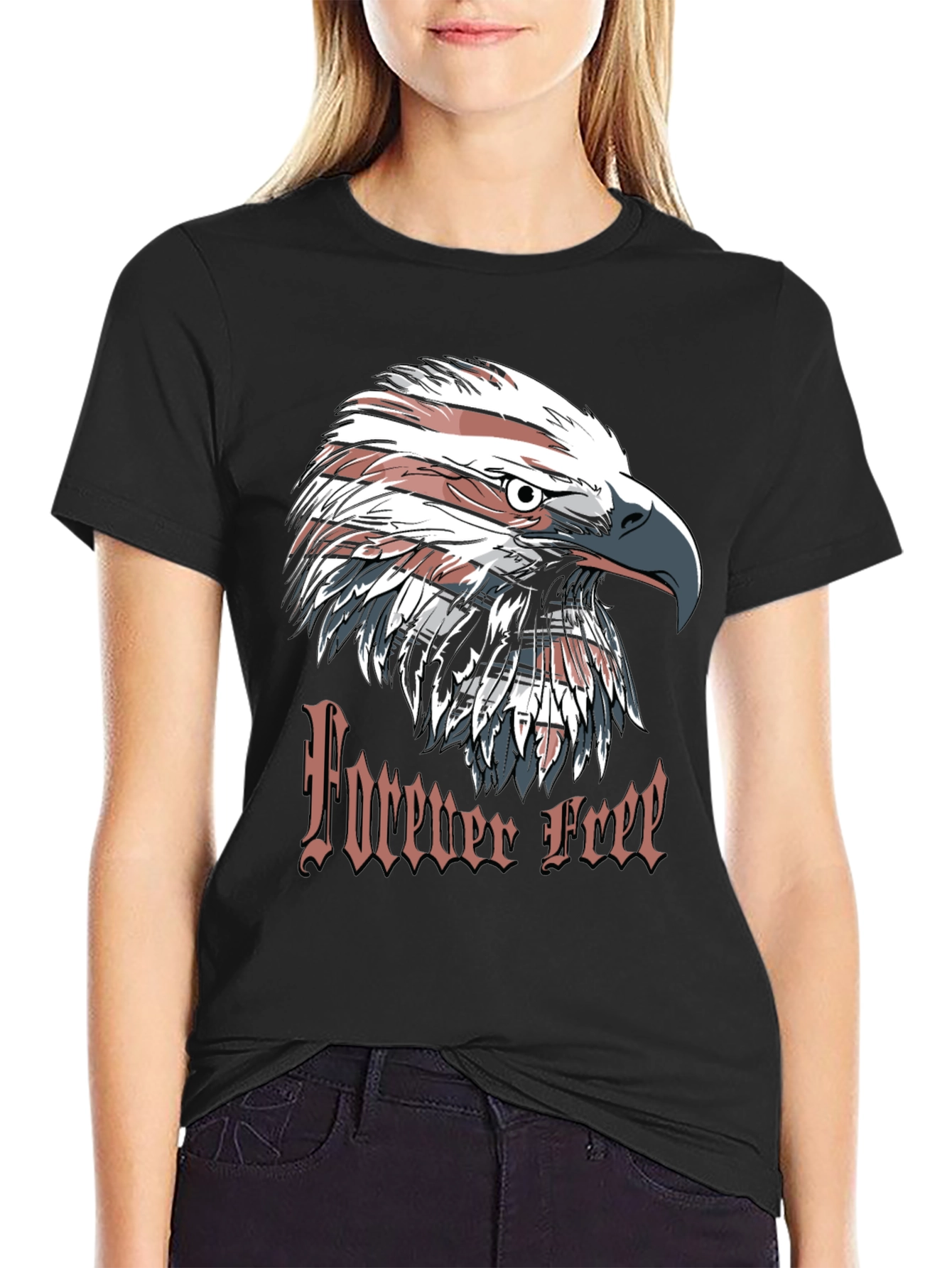 Forever Free Eagle Graphic Tee