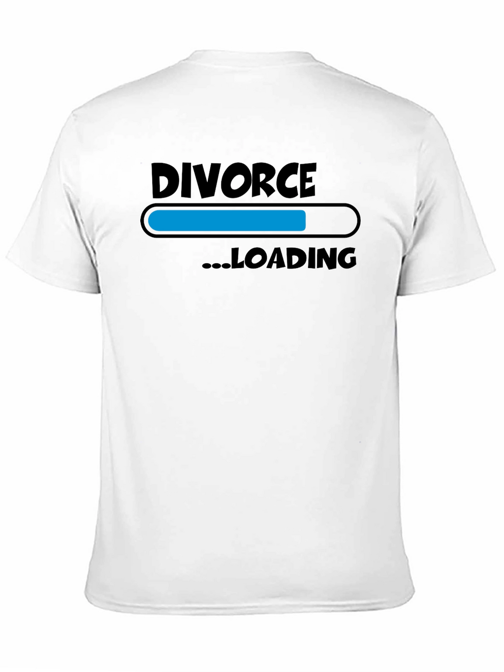Divorce Loading Graphic Print T-Shirt