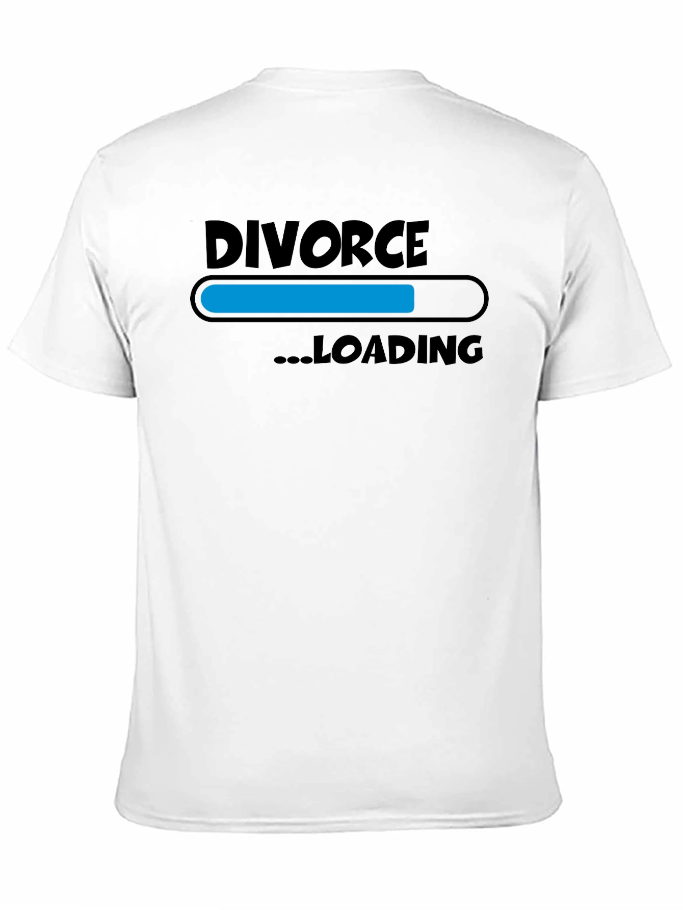 Divorce Loading Graphic Print T-Shirt