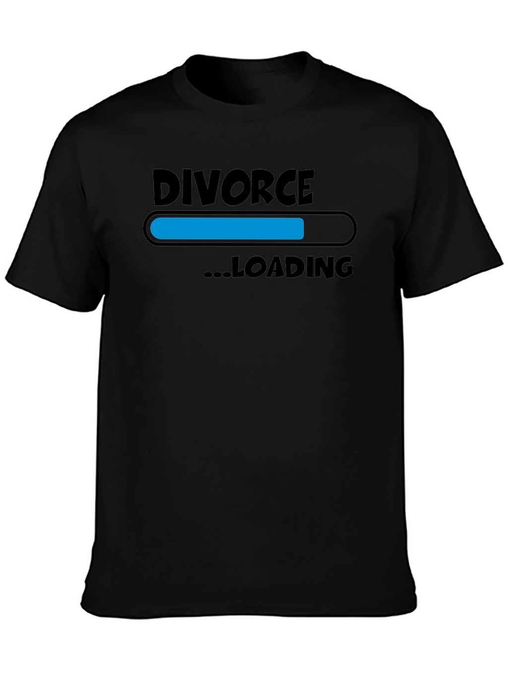 Divorce Loading Graphic Print T-Shirt
