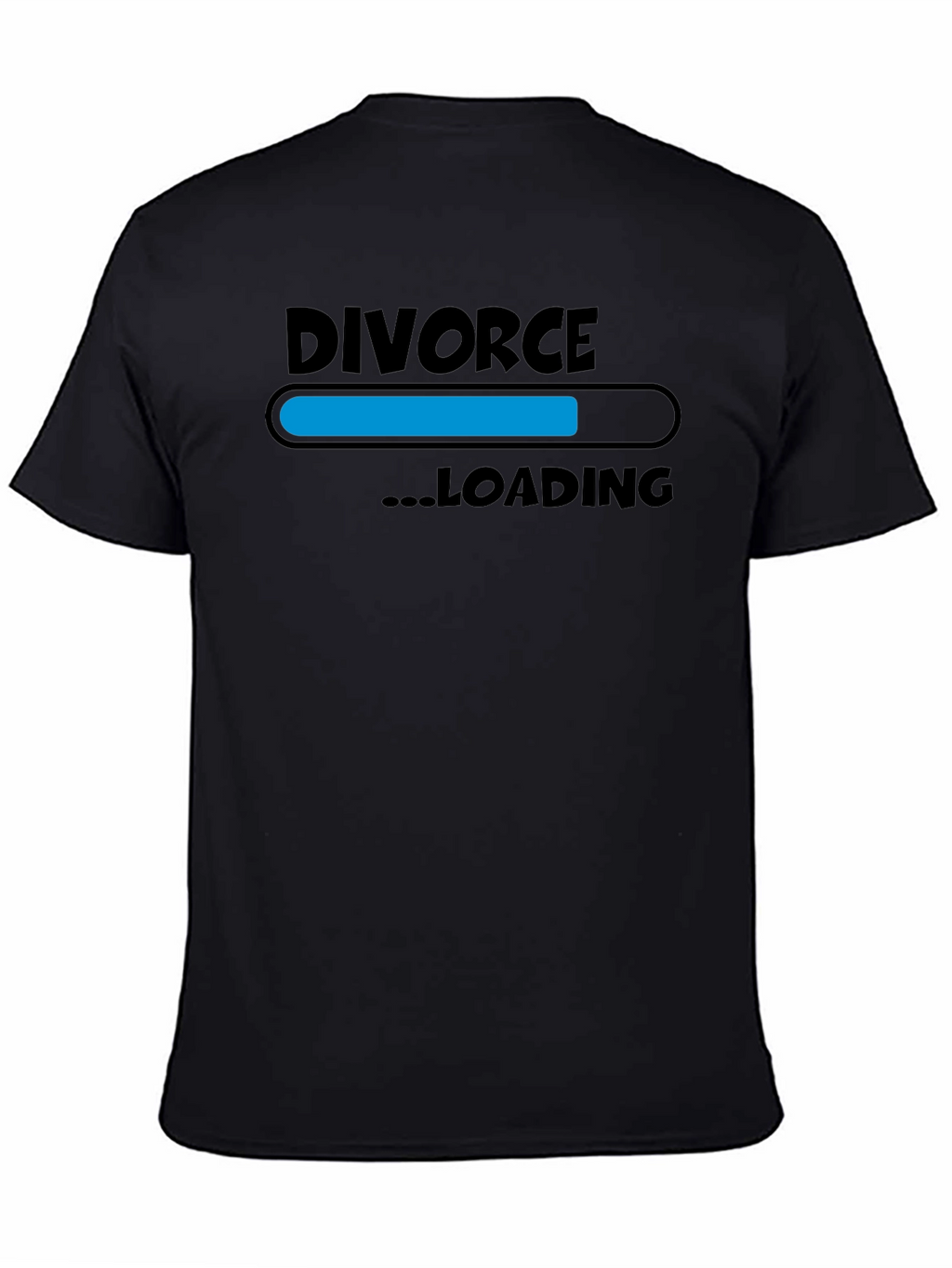 Divorce Loading Graphic Print T-Shirt