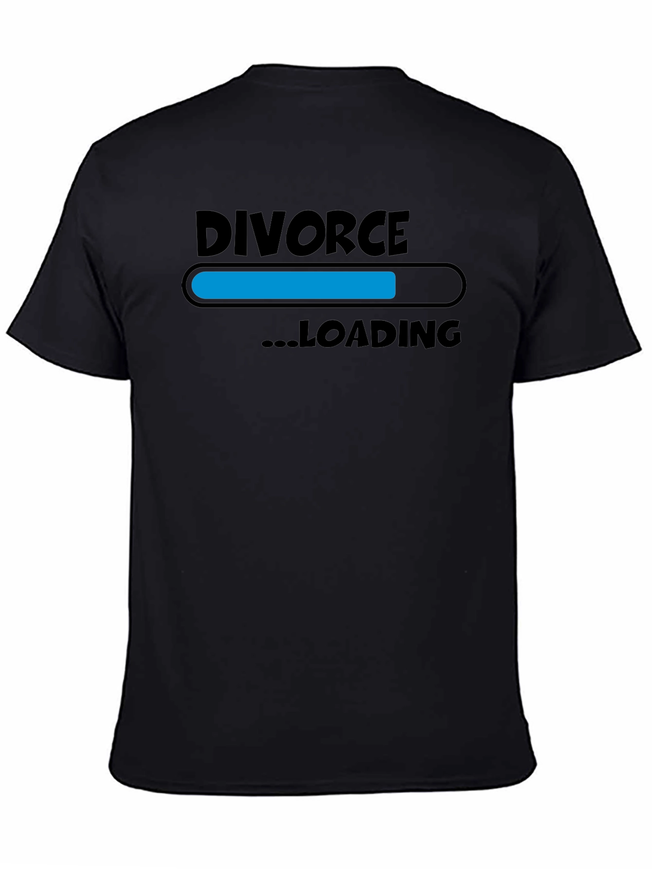 Divorce Loading Graphic Print T-Shirt