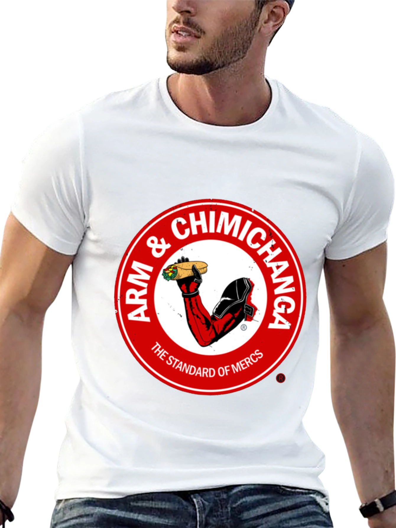 Arm & Chimichanga Graphic Tee - Standard of Mercs