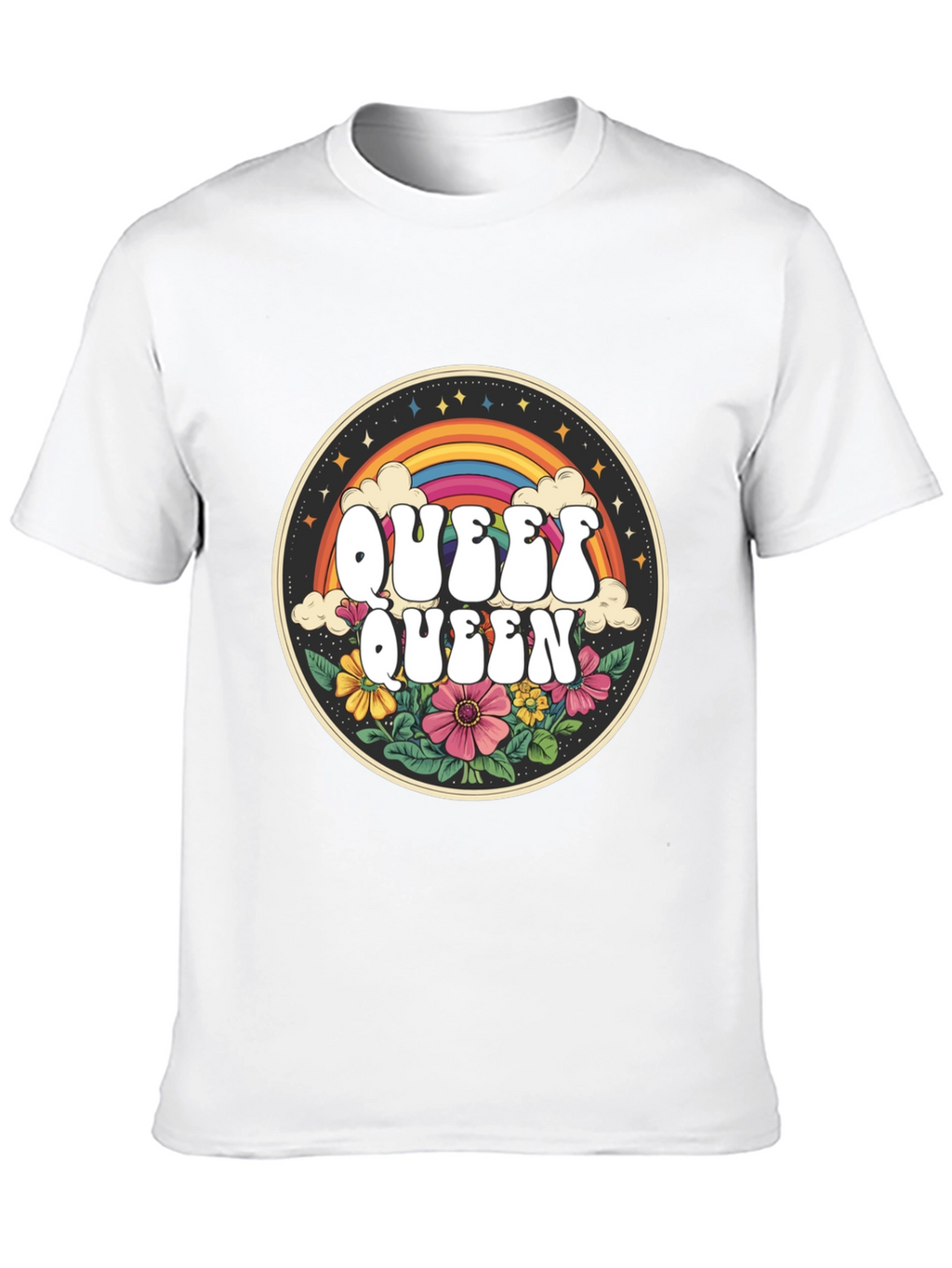 Queer Queen Retro Graphic T-Shirt