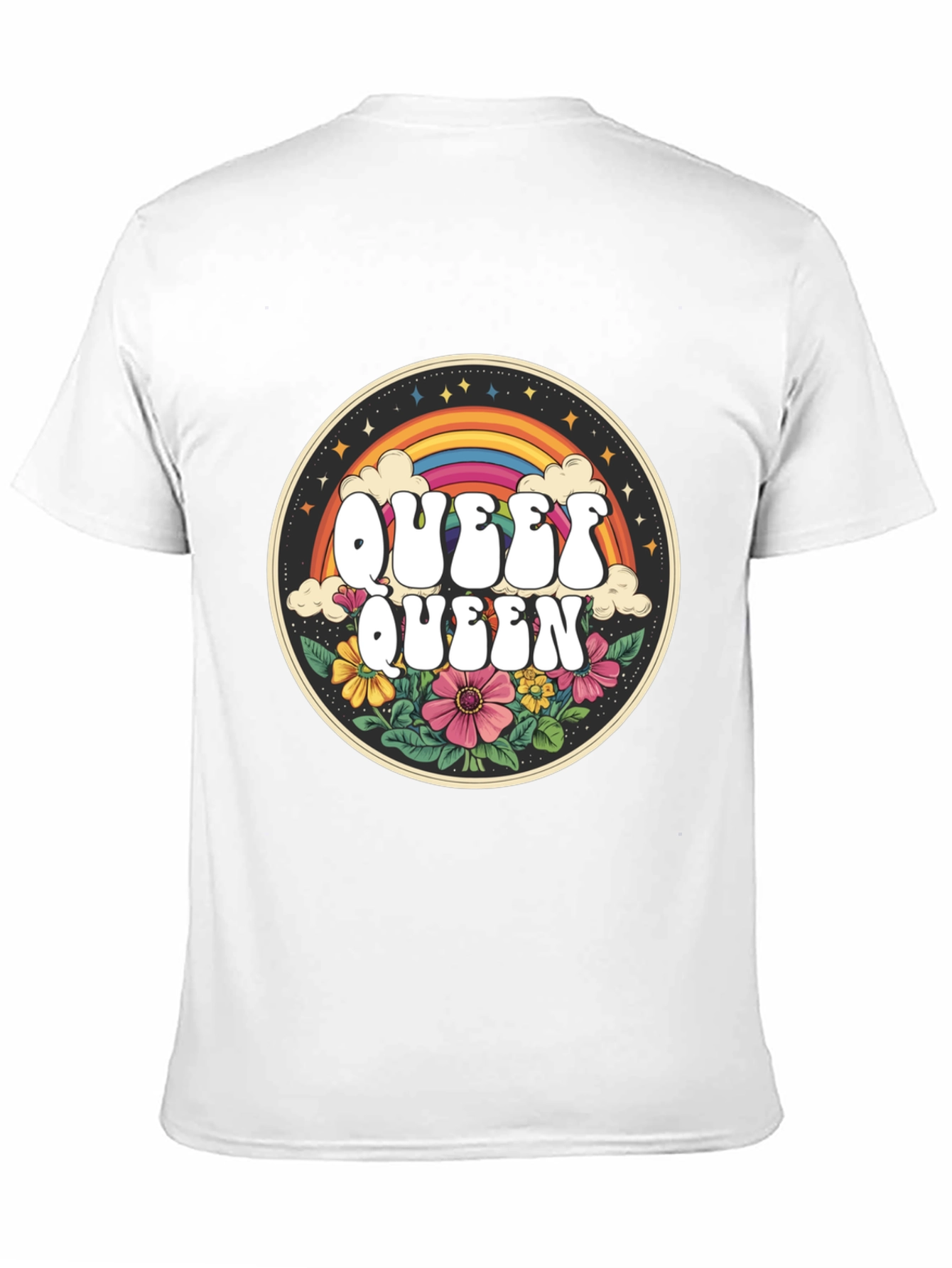 Queer Queen Retro Graphic T-Shirt