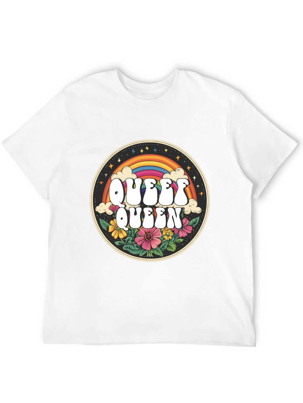 Queer Queen Retro Graphic T-Shirt