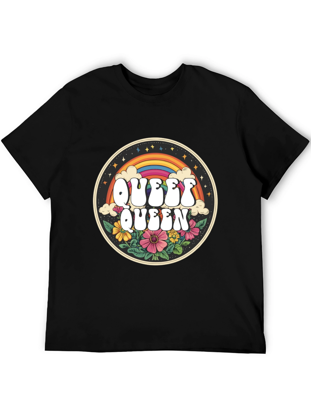 Queer Queen Retro Graphic T-Shirt