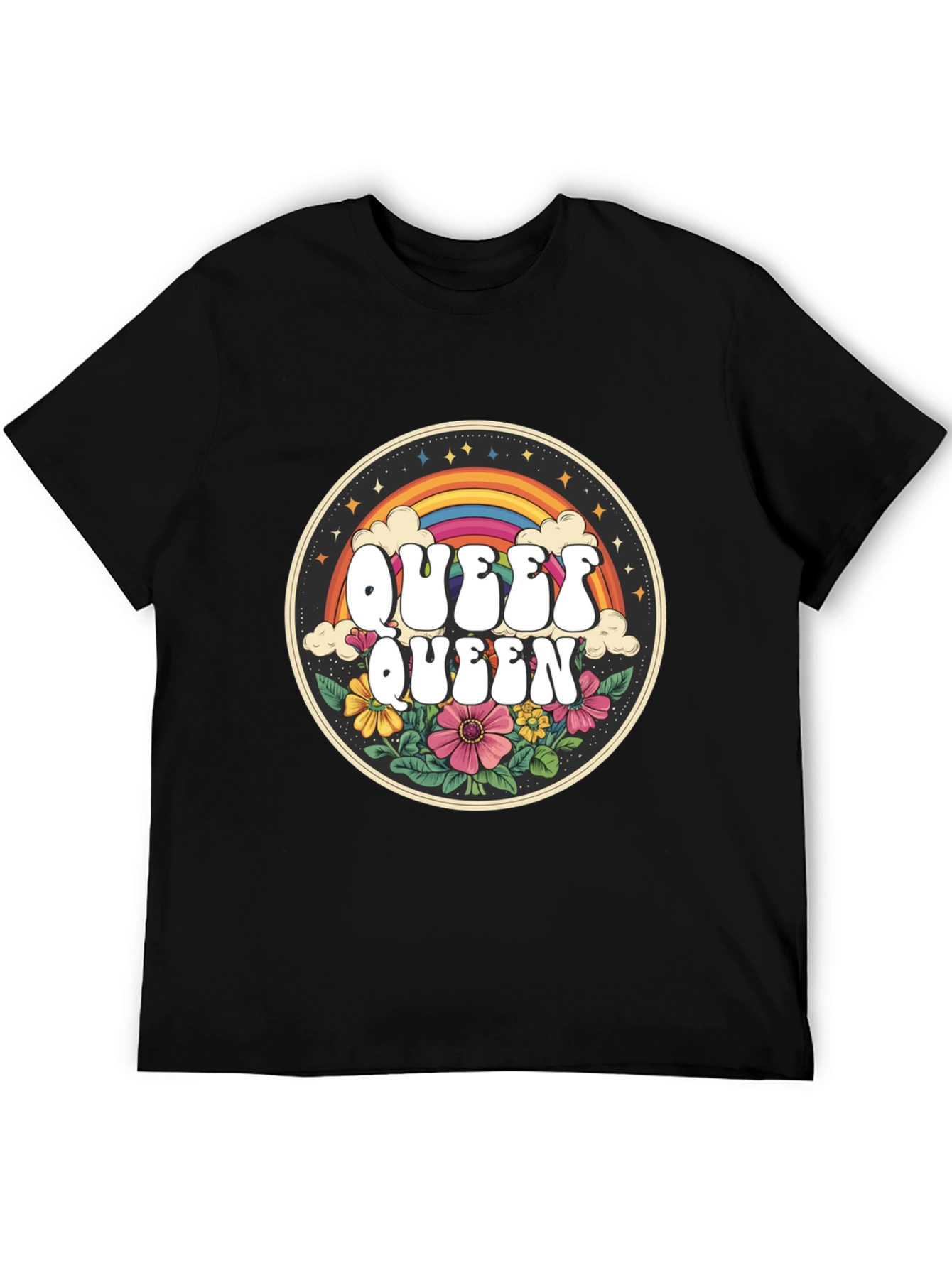 Queer Queen Retro Graphic T-Shirt