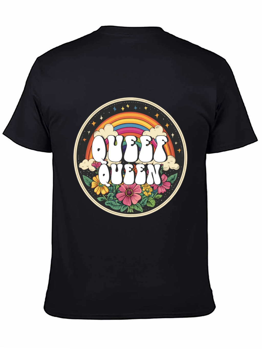Queer Queen Retro Graphic T-Shirt
