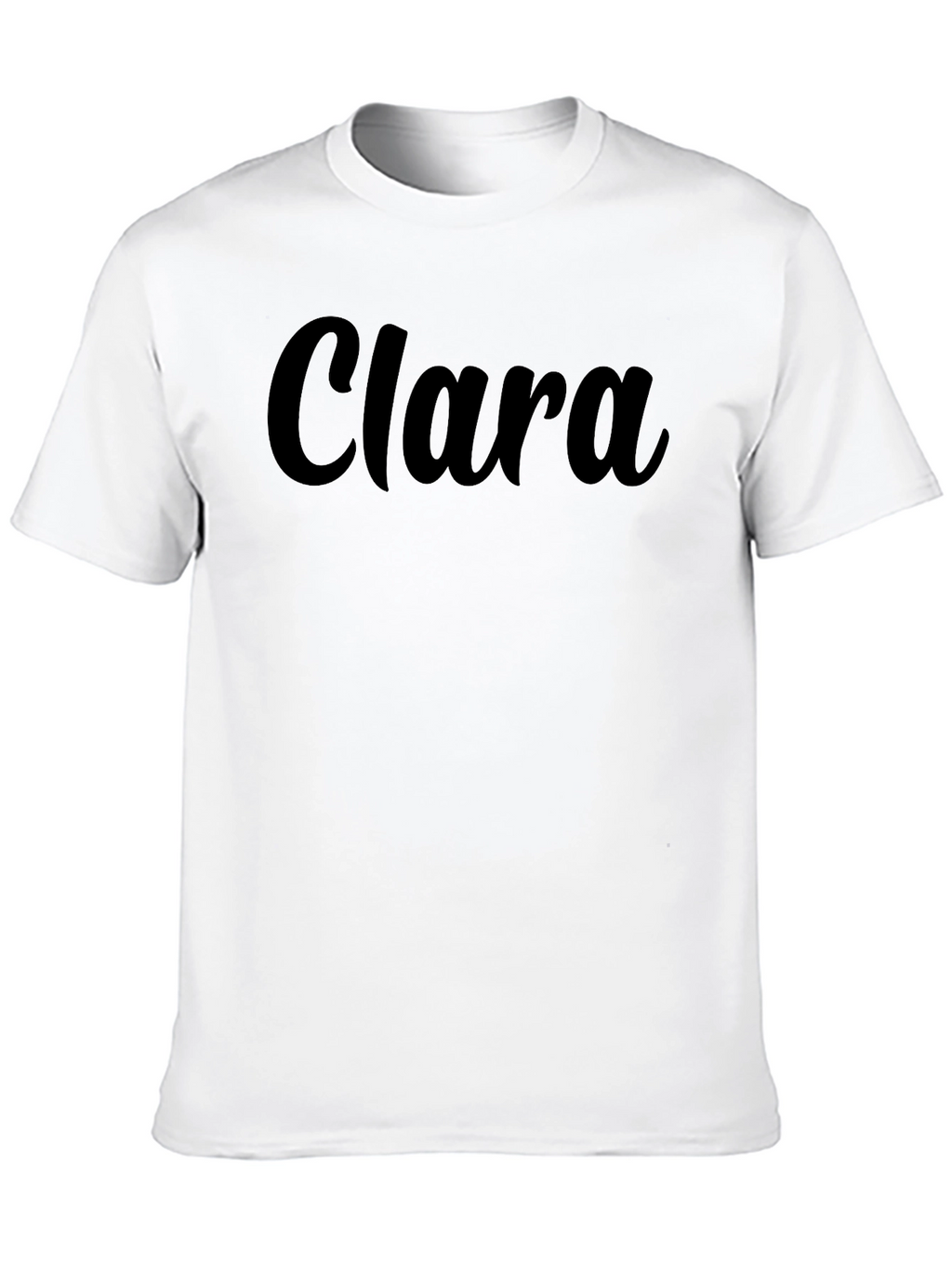 Clara Personalized Black T-Shirt