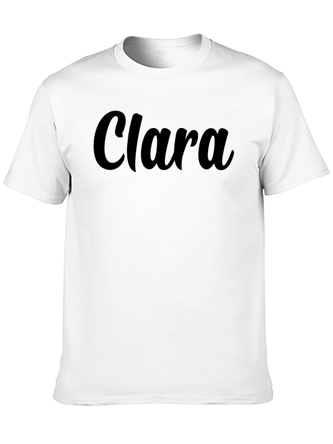 Clara Personalized Black T-Shirt