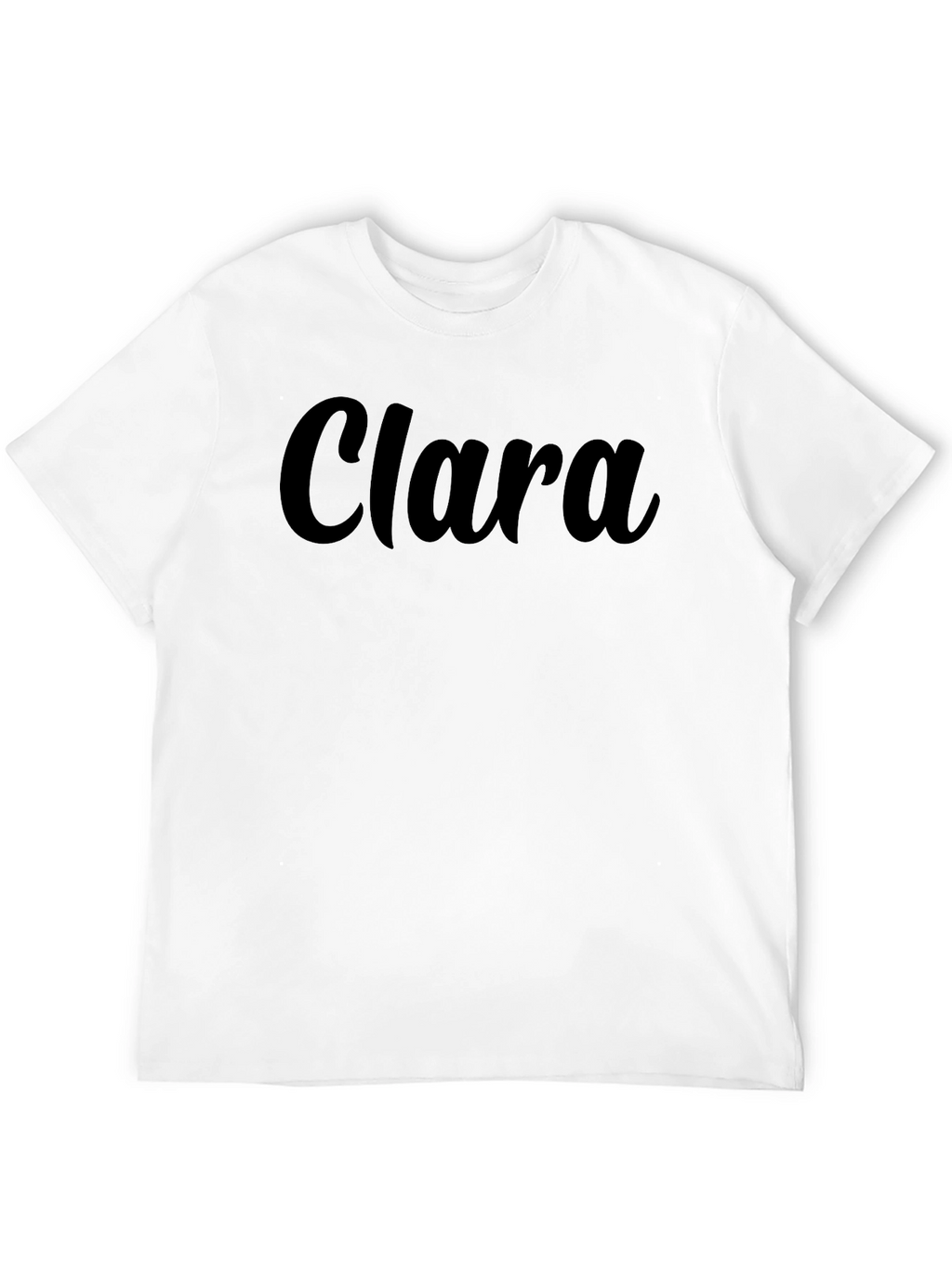 Clara Personalized Black T-Shirt