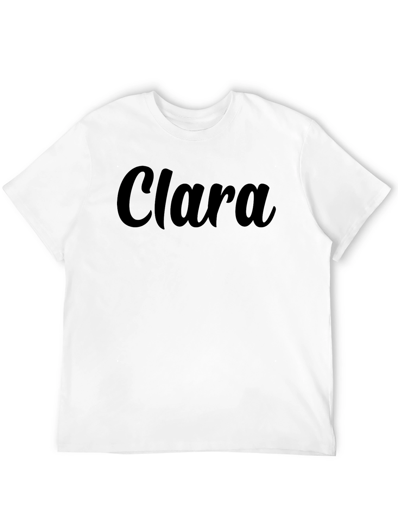Clara Personalized Black T-Shirt
