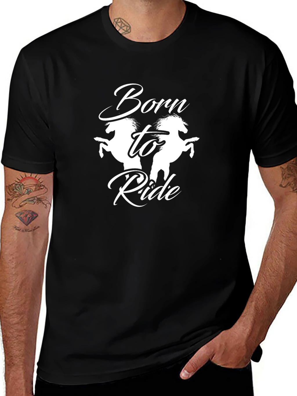 Born to Ride Black T-Shirt