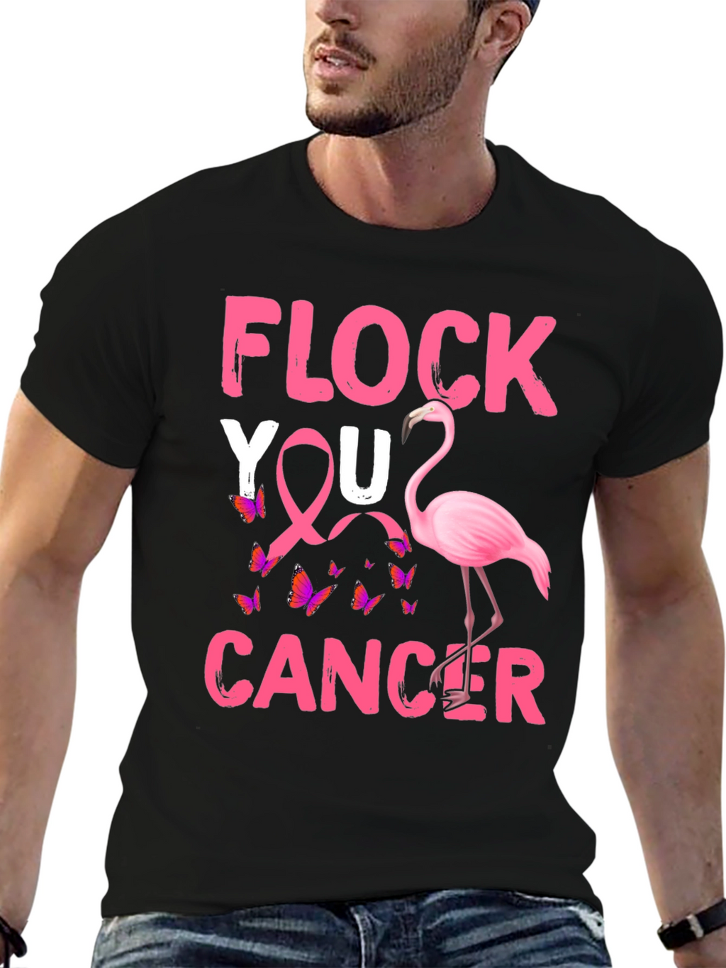 Flock You Cancer T-Shirt
