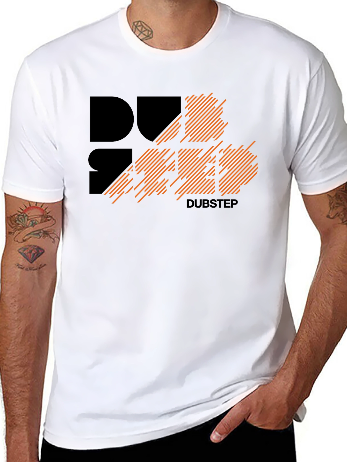 Dubstep Graphic T-Shirt - Modern DJ Music Tee