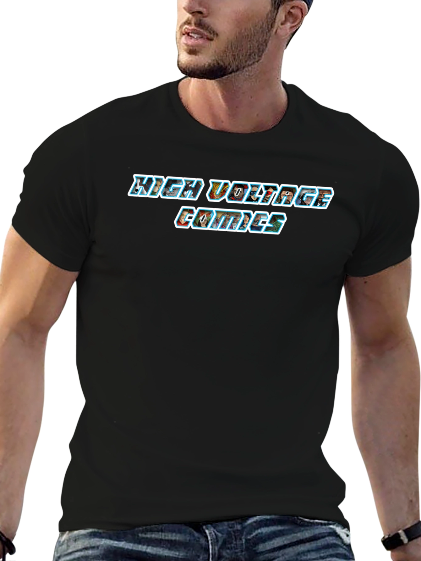 High Voltage Comics Graphic T-Shirt