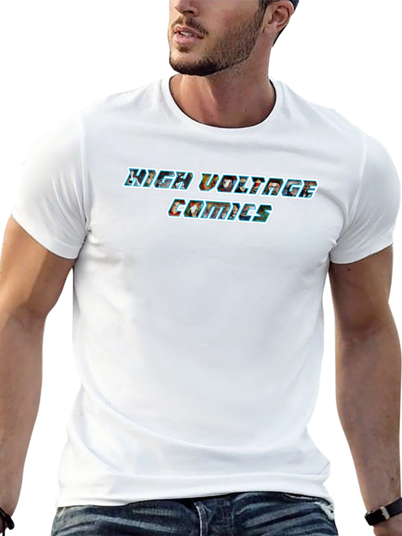 High Voltage Comics Graphic T-Shirt