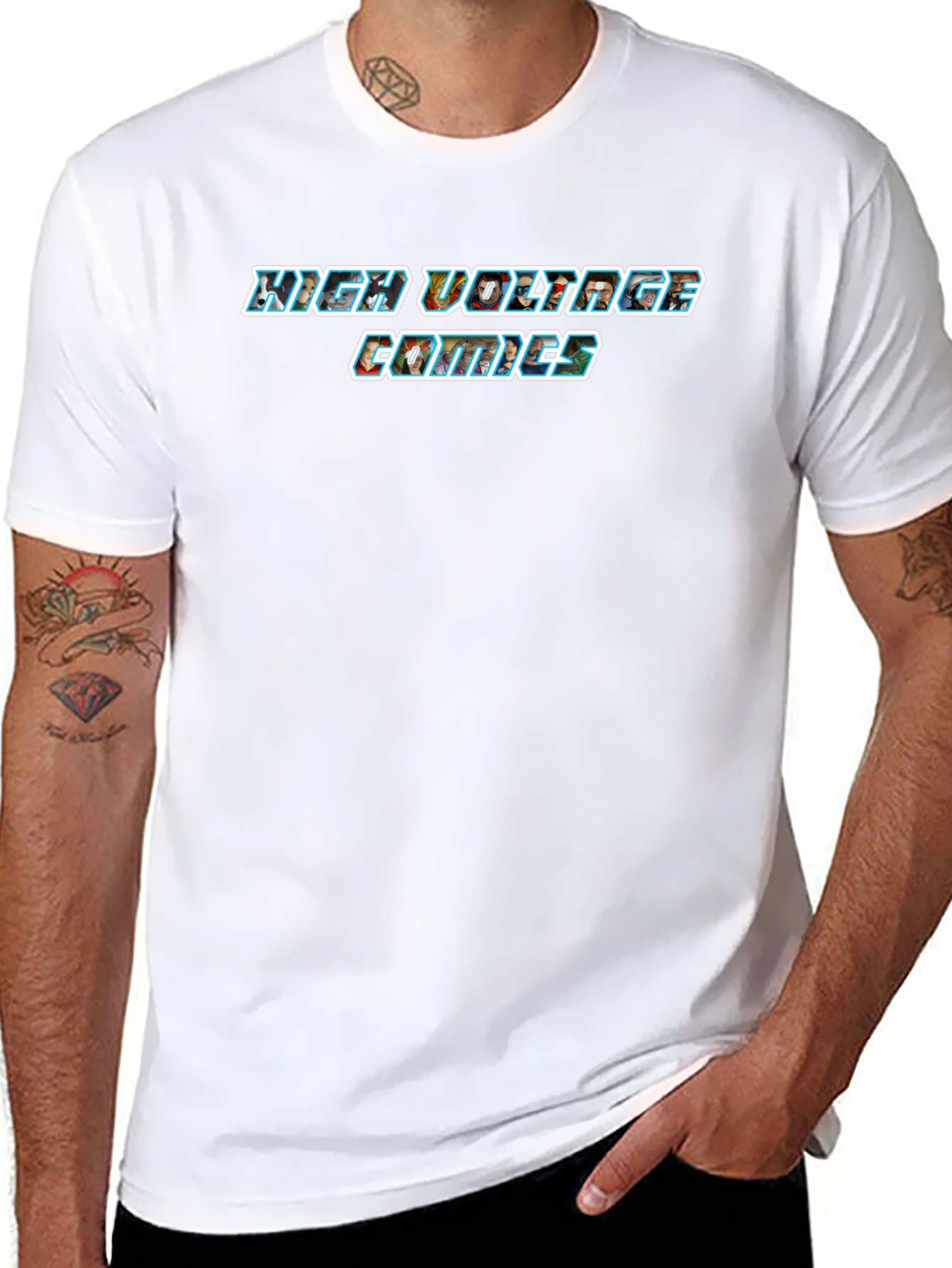 High Voltage Comics Graphic T-Shirt