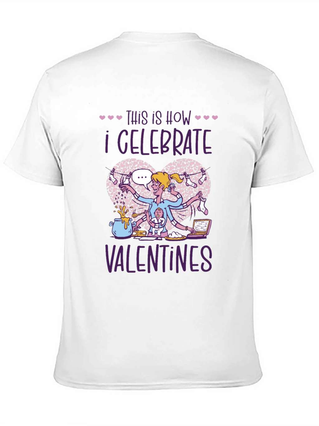 Valentines Day T-Shirt - Celebrate Alone