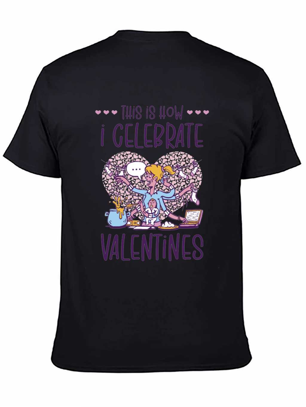 Valentines Day T-Shirt - Celebrate Alone