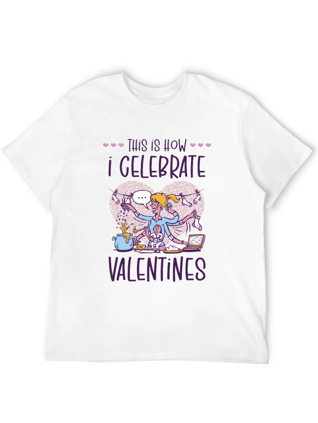Valentines Day T-Shirt - Celebrate Alone