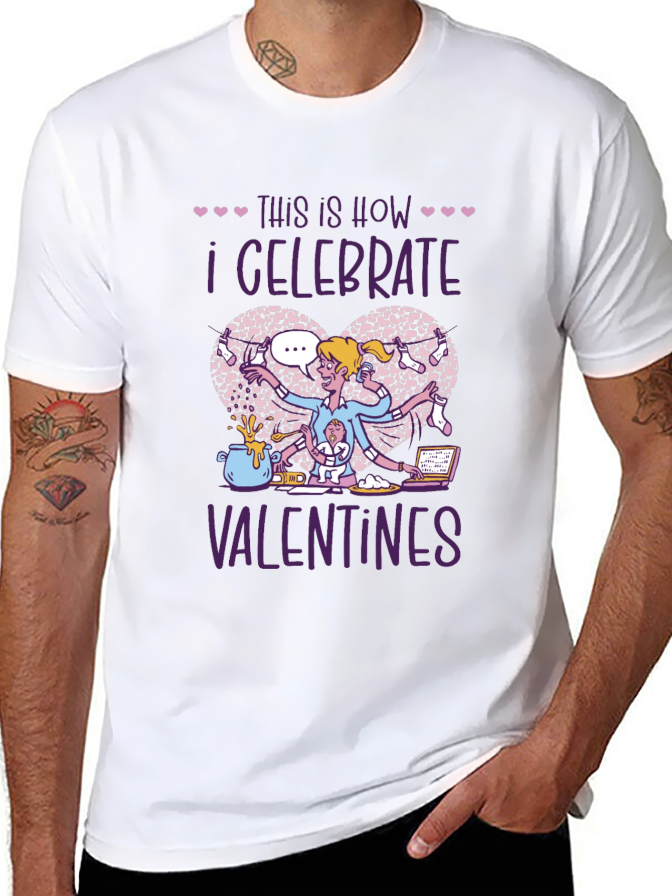 Valentines Day T-Shirt - Celebrate Alone