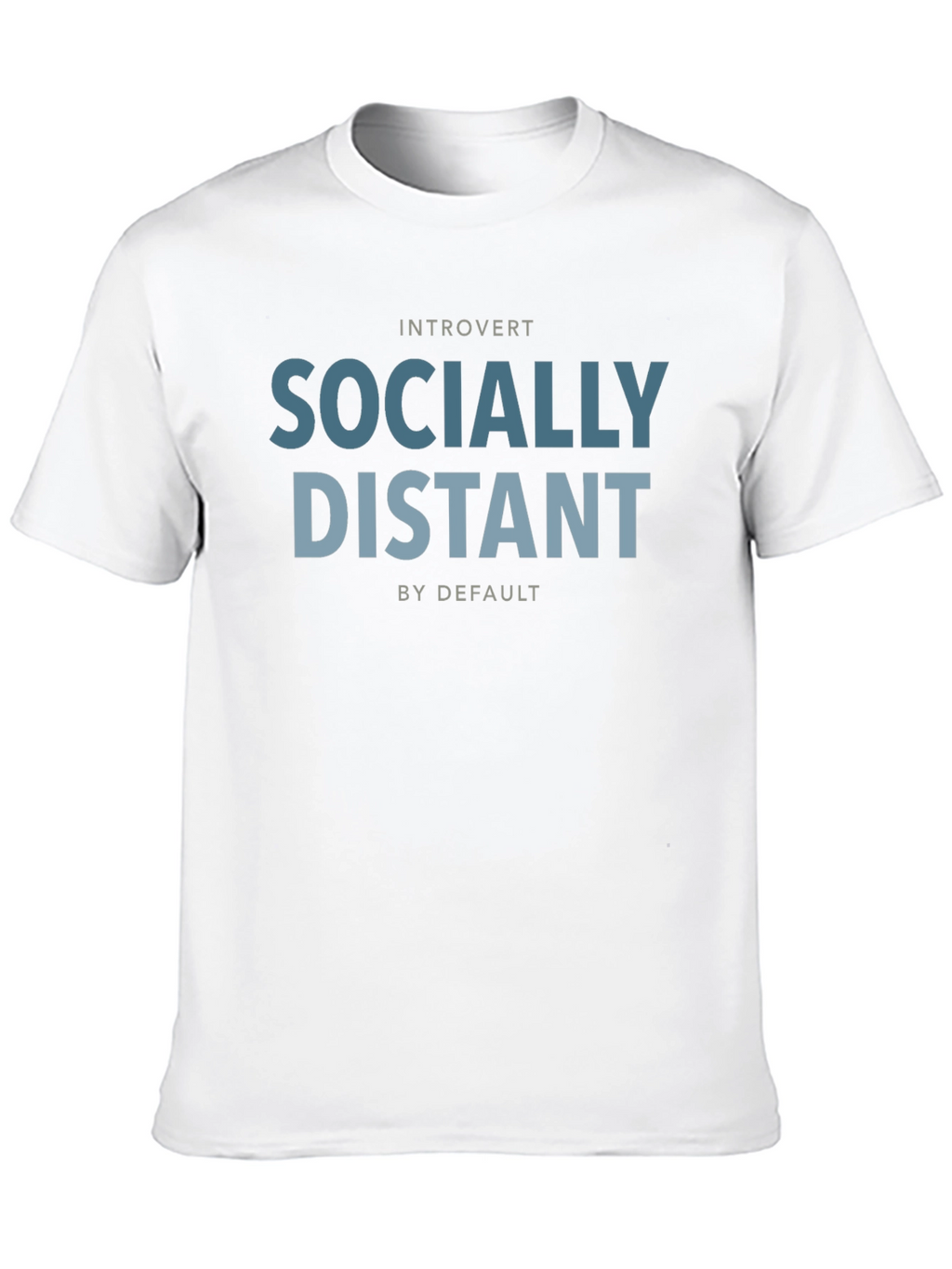 Introvert Socially Distant T-Shirt