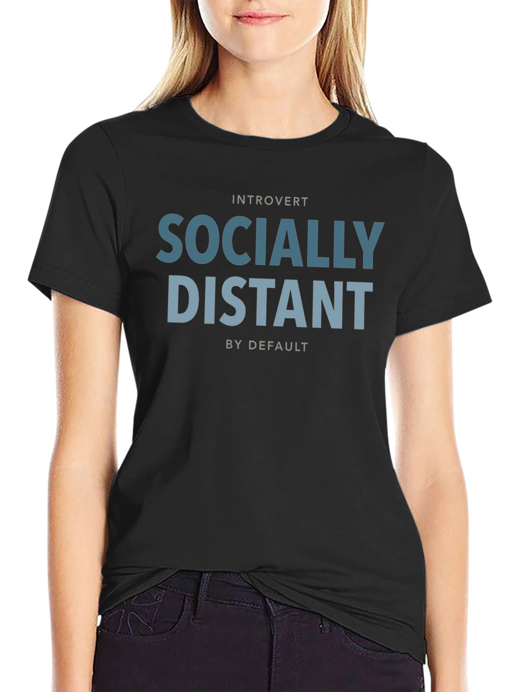 Introvert Socially Distant T-Shirt