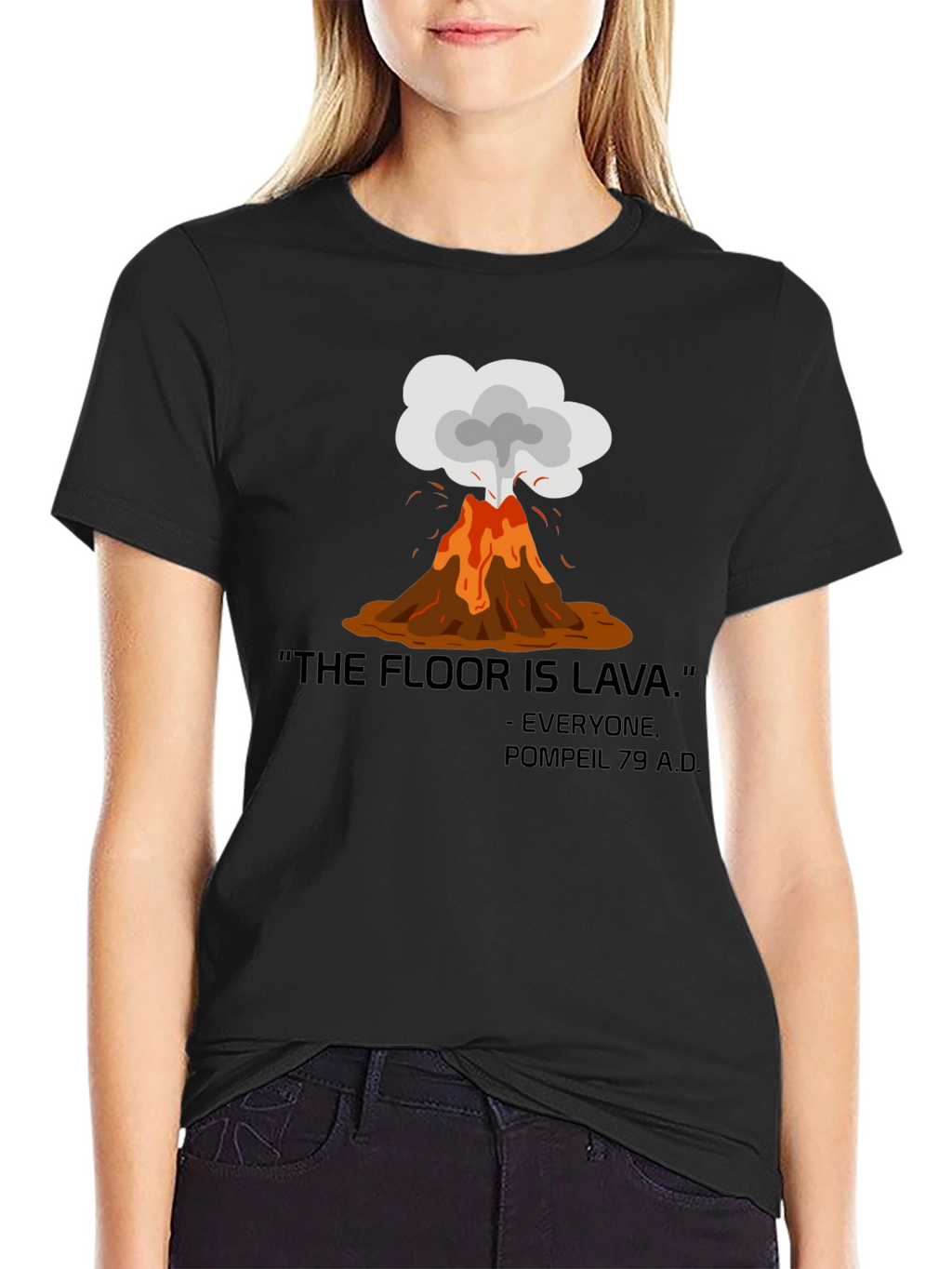 The Floor is Lava Graphic Tee
