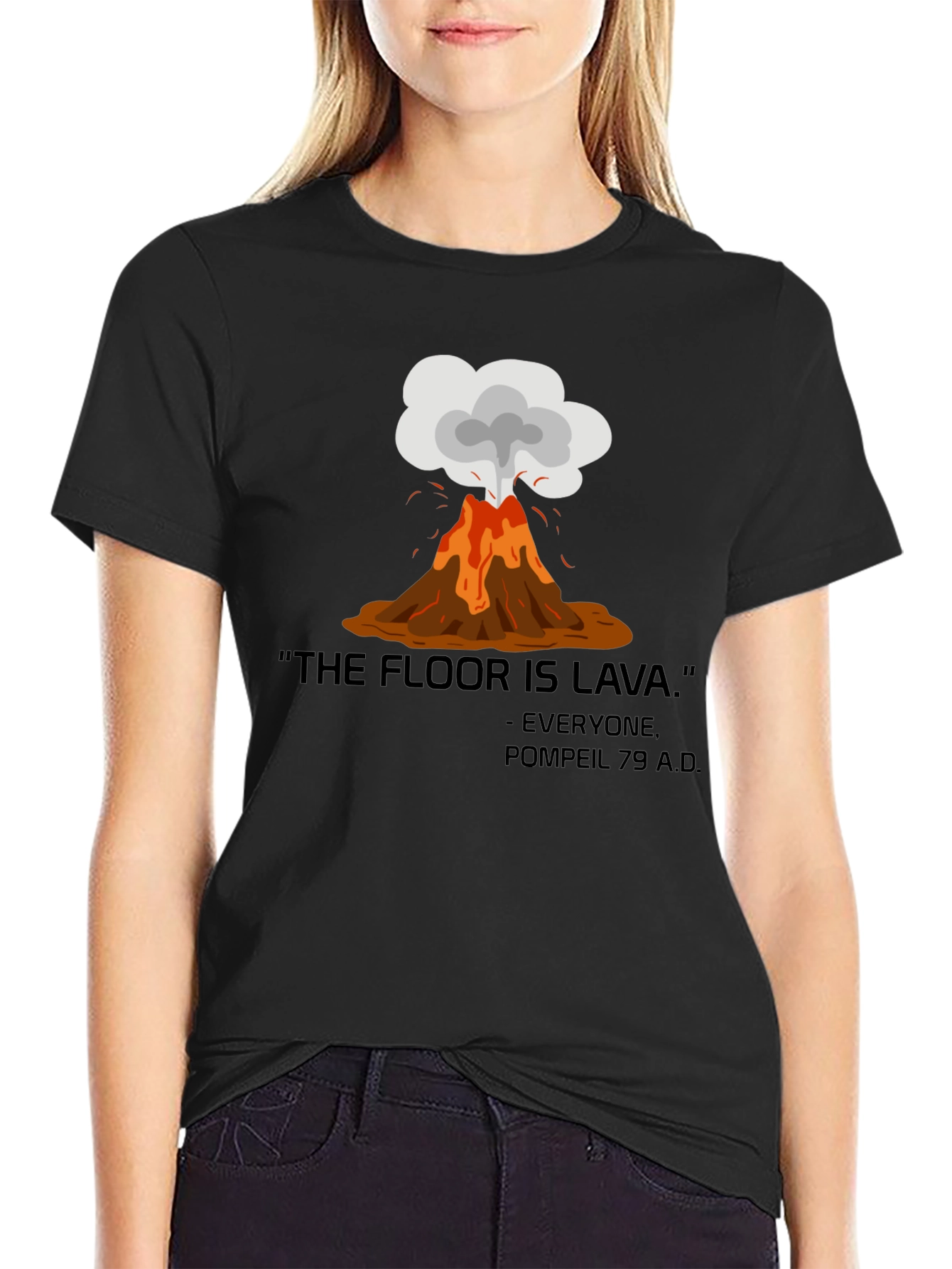 The Floor is Lava Graphic Tee
