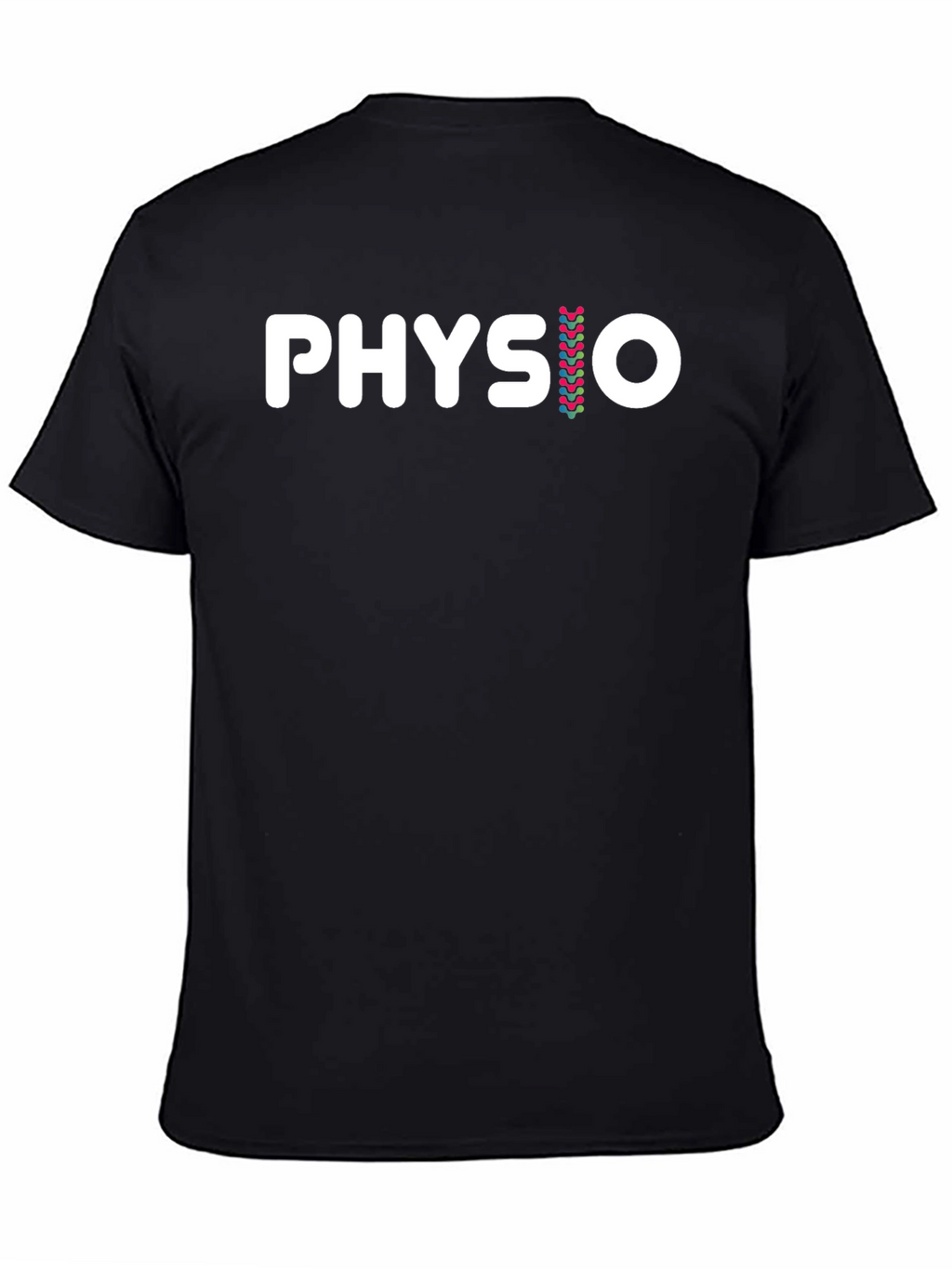 Physio Graphic T-Shirt - Black Cotton Tee